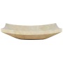 Washbasin 50x35x12 cm cream marble by vidaXL, Sinks - Ref: Foro24-142765, Price: 137,36 €, Discount: %