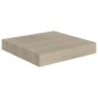 Estantes flotantes de pared 2 uds MDF roble 23x23,5x3,8 cm de vidaXL, Estantes y estanterías - Ref: Foro24-323866, Precio: 20...