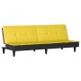 Sofá cama de tela amarillo claro de vidaXL, Sofás - Ref: Foro24-351917, Precio: 180,92 €, Descuento: %