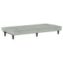 Sofá cama con portavasos terciopelo gris claro de vidaXL, Sofás - Ref: Foro24-351920, Precio: 256,37 €, Descuento: %