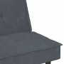 Dark gray velvet sofa bed with cup holder by vidaXL, Sofas - Ref: Foro24-351921, Price: 272,19 €, Discount: %