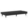 Sofá cama con portavasos terciopelo negro de vidaXL, Sofás - Ref: Foro24-351924, Precio: 254,02 €, Descuento: %