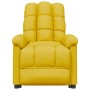 Sillón reclinable de tela amarillo de vidaXL, Sillones - Ref: Foro24-342732, Precio: 170,80 €, Descuento: %