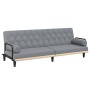 Sofa bed with armrests light gray fabric by vidaXL, Sofas - Ref: Foro24-351937, Price: 248,99 €, Discount: %