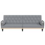 Sofa bed with armrests light gray fabric by vidaXL, Sofas - Ref: Foro24-351937, Price: 248,99 €, Discount: %