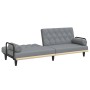 Sofa bed with armrests light gray fabric by vidaXL, Sofas - Ref: Foro24-351937, Price: 248,99 €, Discount: %