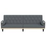 Schlafsofa mit Armlehnen aus dunkelgrauem Stoff von vidaXL, Sofas - Ref: Foro24-351938, Preis: 264,99 €, Rabatt: %