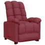 Red Fabric Recliner by vidaXL, Armchairs - Ref: Foro24-289799, Price: 229,99 €, Discount: %