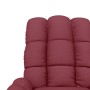 Red Fabric Recliner by vidaXL, Armchairs - Ref: Foro24-289799, Price: 229,99 €, Discount: %