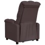 Dark Brown Fabric Reclining Massage Chair by vidaXL, Armchairs - Ref: Foro24-289801, Price: 229,69 €, Discount: %