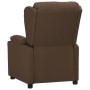 Sillón reclinable de tela marrón de vidaXL, Sillones - Ref: Foro24-339052, Precio: 244,73 €, Descuento: %