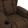 Brown Fabric Recliner by vidaXL, Armchairs - Ref: Foro24-339052, Price: 244,73 €, Discount: %