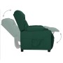 Dark Green Fabric Recliner by vidaXL, Armchairs - Ref: Foro24-339054, Price: 243,99 €, Discount: %