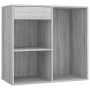 Sonoma Gray Plywood LED Vanity Set by vidaXL, Bedroom furniture sets - Ref: Foro24-3114105, Price: 270,79 €, Discount: %