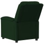 Dark Green Velvet Recliner by vidaXL, Armchairs - Ref: Foro24-342379, Price: 205,64 €, Discount: %