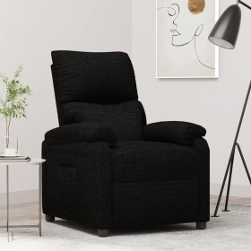 Black fabric recliner by vidaXL, Armchairs - Ref: Foro24-342453, Price: 195,99 €, Discount: %