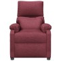 Sillón reclinable de tela rojo tinto de vidaXL, Sillones - Ref: Foro24-342454, Precio: 195,16 €, Descuento: %