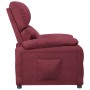 Sillón reclinable de tela rojo tinto de vidaXL, Sillones - Ref: Foro24-342454, Precio: 195,16 €, Descuento: %