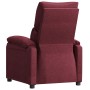 Sillón reclinable de tela rojo tinto de vidaXL, Sillones - Ref: Foro24-342454, Precio: 195,16 €, Descuento: %