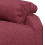 Sillón reclinable de tela rojo tinto de vidaXL, Sillones - Ref: Foro24-342454, Precio: 195,16 €, Descuento: %