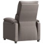 Sillón reclinable de tela gris taupe de vidaXL, Sillones - Ref: Foro24-342458, Precio: 204,64 €, Descuento: %