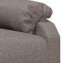 Taupe gray fabric recliner by vidaXL, Armchairs - Ref: Foro24-342458, Price: 204,64 €, Discount: %