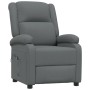 Sillón reclinable eléctrico de tela gris oscuro de vidaXL, Sillones - Ref: Foro24-3073728, Precio: 229,65 €, Descuento: %