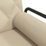 Sofa bed with armrests in cream fabric by vidaXL, Sofas - Ref: Foro24-351940, Price: 234,99 €, Discount: %