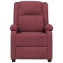 Sillón reclinable eléctrico tela rojo tinto de vidaXL, Sillones - Ref: Foro24-3098356, Precio: 257,99 €, Descuento: %