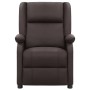 Sillón de masaje eléctrico cuero auténtico marrón de vidaXL, Sillones - Ref: Foro24-3098390, Precio: 408,63 €, Descuento: %