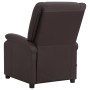 Sillón de masaje eléctrico cuero auténtico marrón de vidaXL, Sillones - Ref: Foro24-3098390, Precio: 408,63 €, Descuento: %