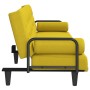 Sofa bed with armrests light yellow fabric by vidaXL, Sofas - Ref: Foro24-351941, Price: 227,30 €, Discount: %