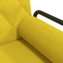 Schlafsofa mit Armlehnen aus hellgelbem Stoff von vidaXL, Sofas - Ref: Foro24-351941, Preis: 227,30 €, Rabatt: %