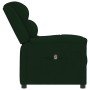 Sillón reclinable eléctrico de terciopelo verde oscuro de vidaXL, Sillones - Ref: Foro24-3099003, Precio: 248,67 €, Descuento: %