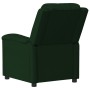 Sillón reclinable eléctrico de terciopelo verde oscuro de vidaXL, Sillones - Ref: Foro24-3099003, Precio: 248,67 €, Descuento: %