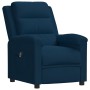 Sillón reclinable eléctrico terciopelo azul de vidaXL, Sillones - Ref: Foro24-3099011, Precio: 249,16 €, Descuento: %