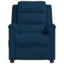 Sillón reclinable eléctrico terciopelo azul de vidaXL, Sillones - Ref: Foro24-3099011, Precio: 249,16 €, Descuento: %