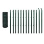 Green steel euro fence set 25x1.2 m by vidaXL, fence panels - Ref: Foro24-140570, Price: 212,00 €, Discount: %