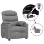 Sillón reclinable eléctrico tela gris claro de vidaXL, Sillones - Ref: Foro24-3143491, Precio: 284,92 €, Descuento: %