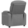 Sillón reclinable eléctrico tela gris claro de vidaXL, Sillones - Ref: Foro24-3143491, Precio: 284,92 €, Descuento: %