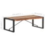 Solid wood coffee table sheesham finish 120x60x40cm by vidaXL, Coffee table - Ref: Foro24-321537, Price: 115,99 €, Discount: %