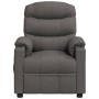 Sillón reclinable eléctrico de tela gris oscuro de vidaXL, Sillones - Ref: Foro24-3143492, Precio: 284,99 €, Descuento: %