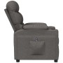 Sillón reclinable eléctrico de tela gris oscuro de vidaXL, Sillones - Ref: Foro24-3143492, Precio: 284,92 €, Descuento: %