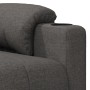 Sillón reclinable eléctrico de tela gris oscuro de vidaXL, Sillones - Ref: Foro24-3143492, Precio: 284,99 €, Descuento: %