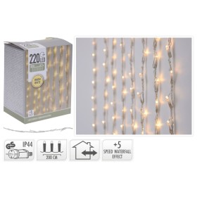 Ambience Light curtain with 220 LEDs by Ambiance, Christmas lights - Ref: Foro24-439755, Price: 28,25 €, Discount: %