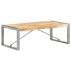 Mesa de centro madera de mango rugosa 120x60x40 cm de vidaXL, Mesas de centro - Ref: Foro24-321538, Precio: 117,99 €, Descuen...