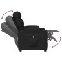 Sillón elevable tela negro de vidaXL, Sillones - Ref: Foro24-3143531, Precio: 438,08 €, Descuento: %