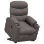 Sillón elevable tela gris oscuro de vidaXL, Sillones - Ref: Foro24-3143530, Precio: 460,53 €, Descuento: %