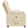 Sillón elevable tela crema de vidaXL, Sillones - Ref: Foro24-3143538, Precio: 460,53 €, Descuento: %