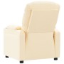 Sillón elevable tela crema de vidaXL, Sillones - Ref: Foro24-3143538, Precio: 460,53 €, Descuento: %